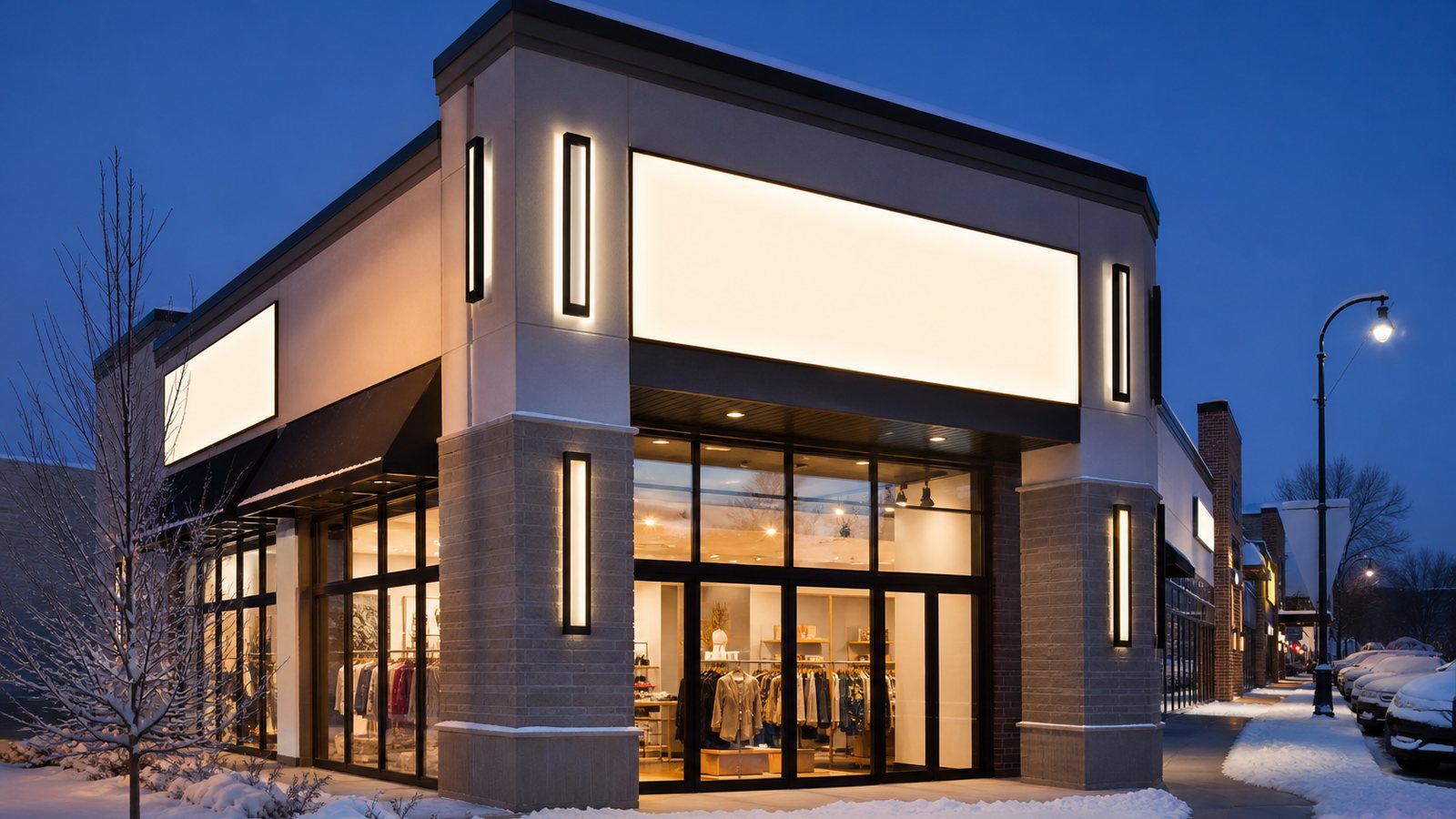 Illuminated commercial LED business signage in Sioux Falls, SD